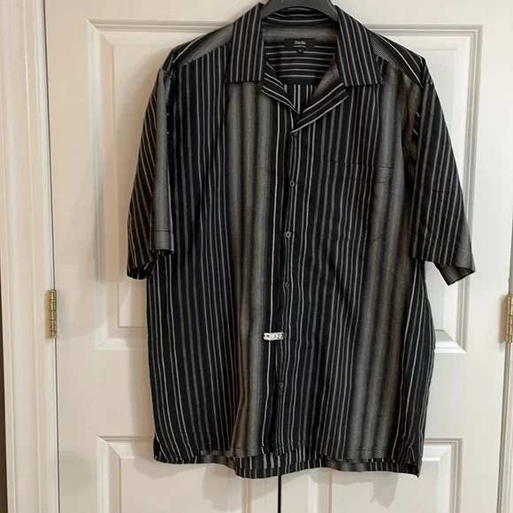 Zanella | Shirts | Zanella Mens Size Xl Short Sleeve Button Down 